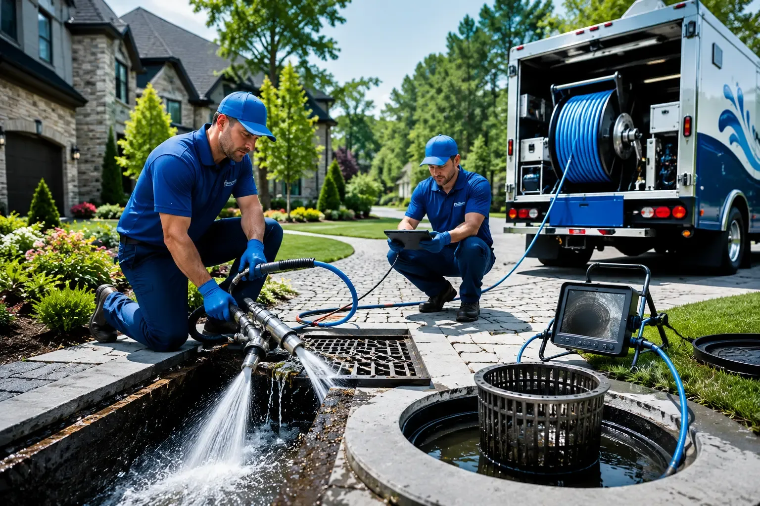 Local outdoor drain cleaning professionals in Gas, KS