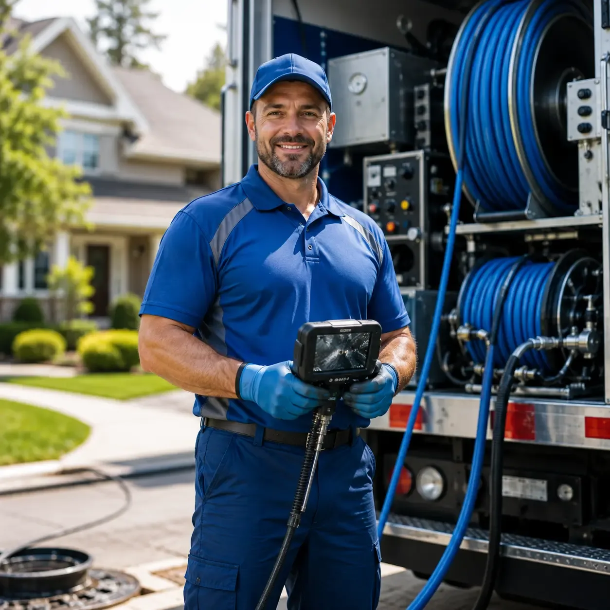 Local outdoor drain cleaning specialists in Gas, KS